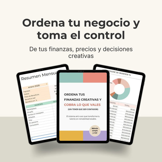 Orden Financiero para Negocios Creativos
